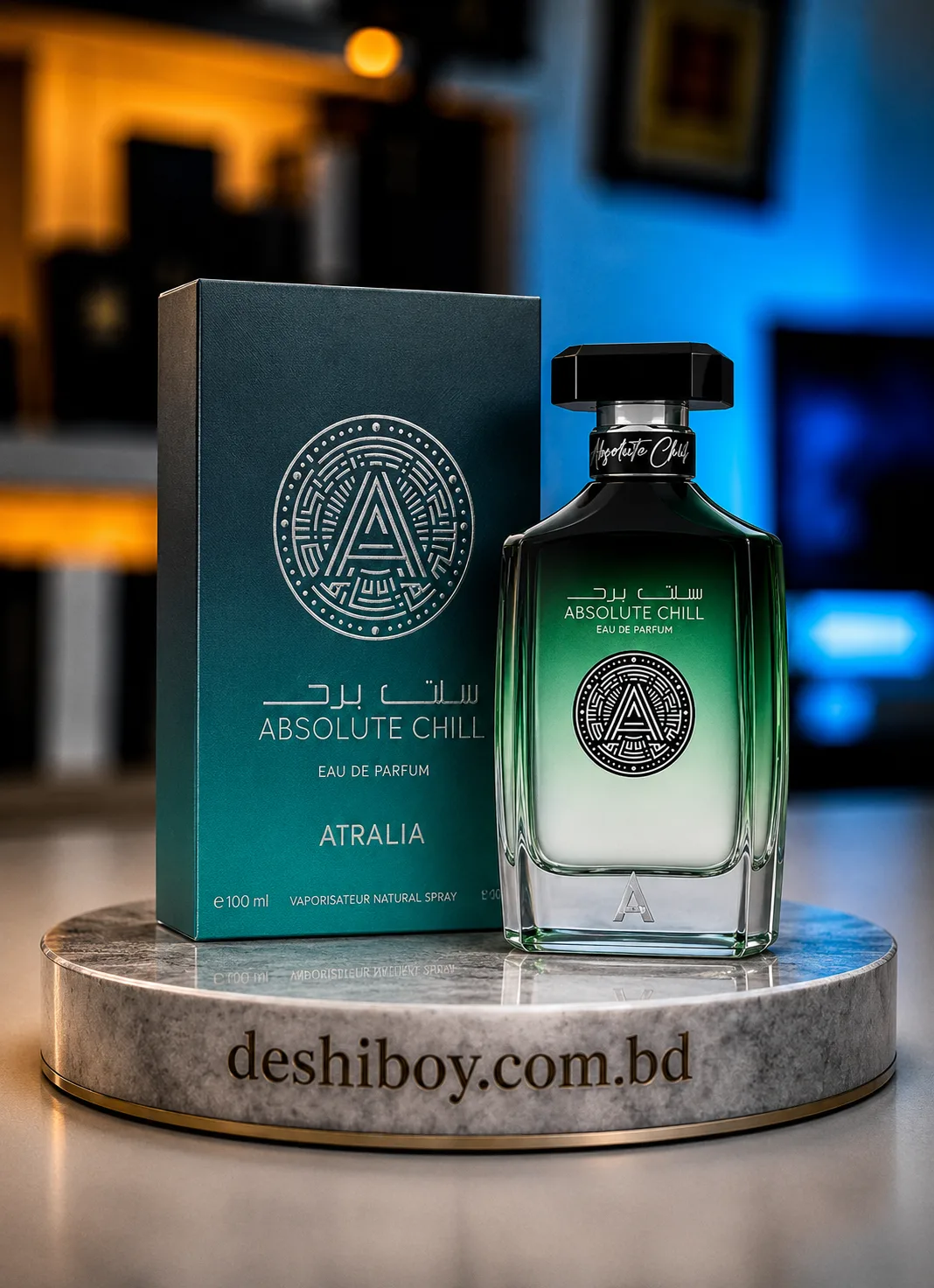 Atralia Absolute Chill EDP for Men & Women – Long Lasting Summer Perfume